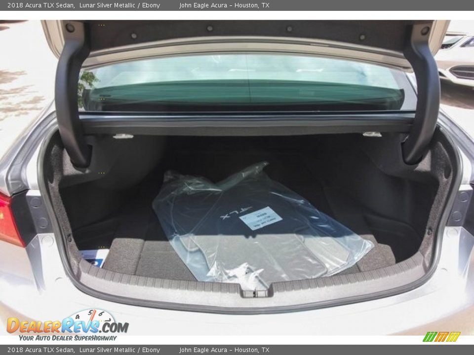 2018 Acura TLX Sedan Lunar Silver Metallic / Ebony Photo #18