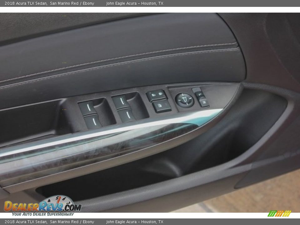 2018 Acura TLX Sedan San Marino Red / Ebony Photo #15