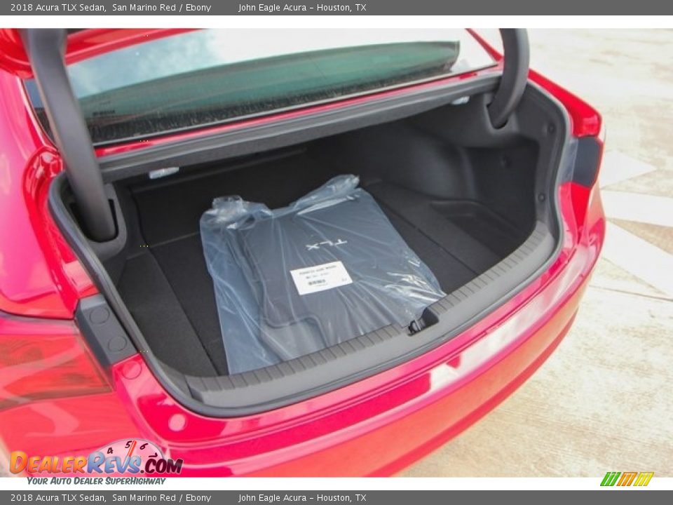 2018 Acura TLX Sedan San Marino Red / Ebony Photo #22