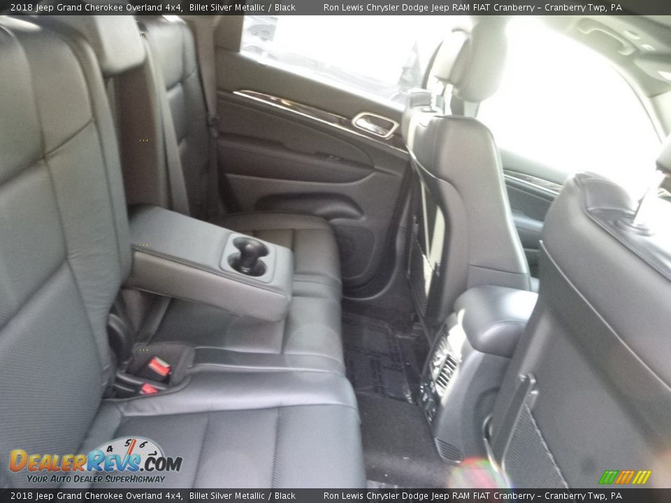 2018 Jeep Grand Cherokee Overland 4x4 Billet Silver Metallic / Black Photo #7