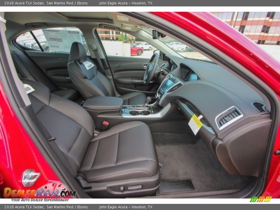 2018 Acura TLX Sedan San Marino Red / Ebony Photo #26