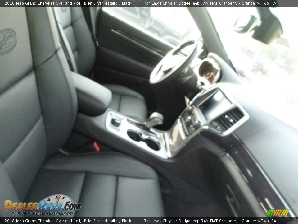 2018 Jeep Grand Cherokee Overland 4x4 Billet Silver Metallic / Black Photo #8