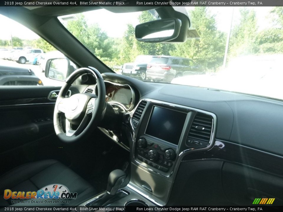 2018 Jeep Grand Cherokee Overland 4x4 Billet Silver Metallic / Black Photo #9