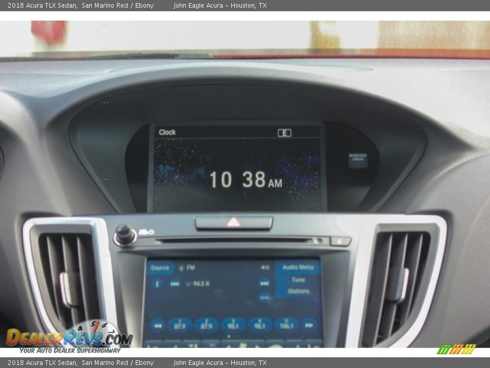 2018 Acura TLX Sedan San Marino Red / Ebony Photo #30