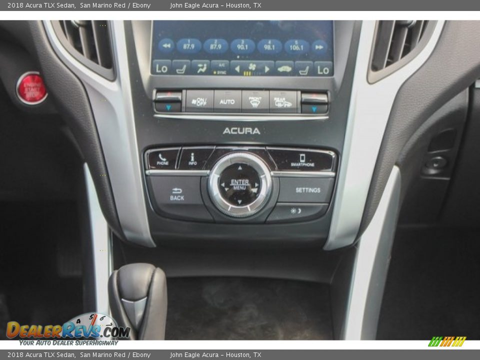 2018 Acura TLX Sedan San Marino Red / Ebony Photo #31