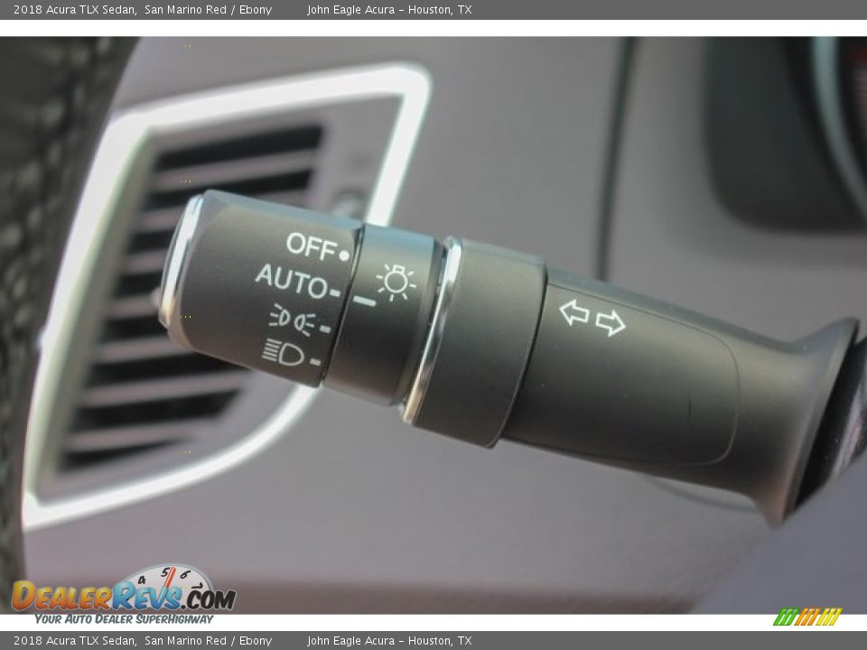 2018 Acura TLX Sedan San Marino Red / Ebony Photo #33