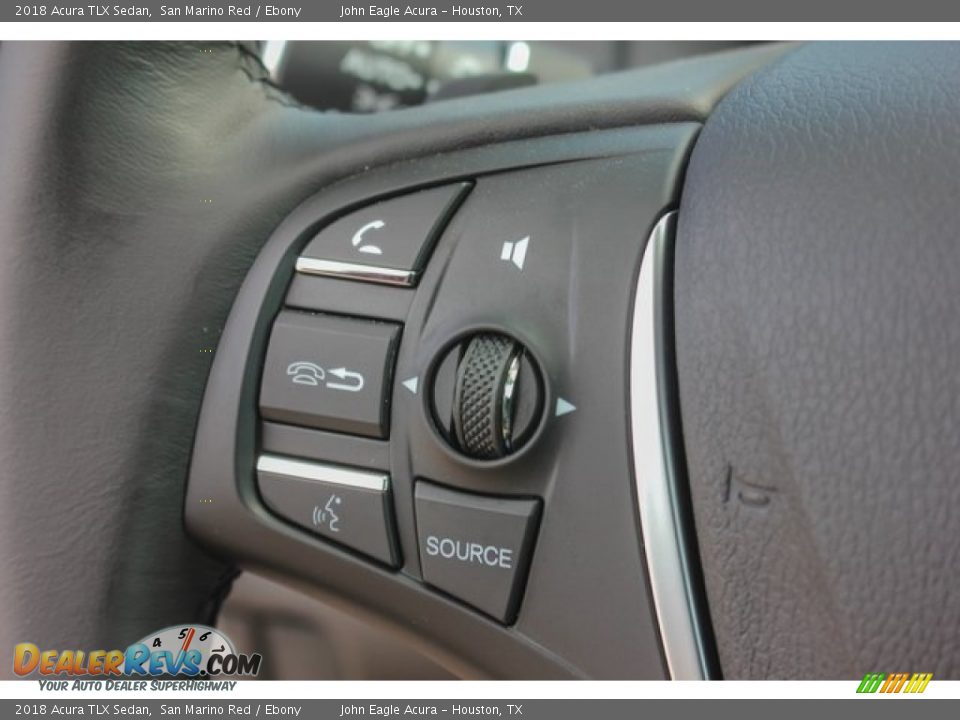 2018 Acura TLX Sedan San Marino Red / Ebony Photo #34