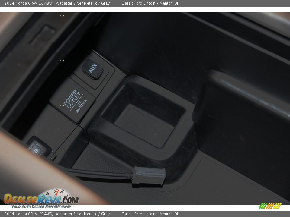 2014 Honda CR-V LX AWD Alabaster Silver Metallic / Gray Photo #11