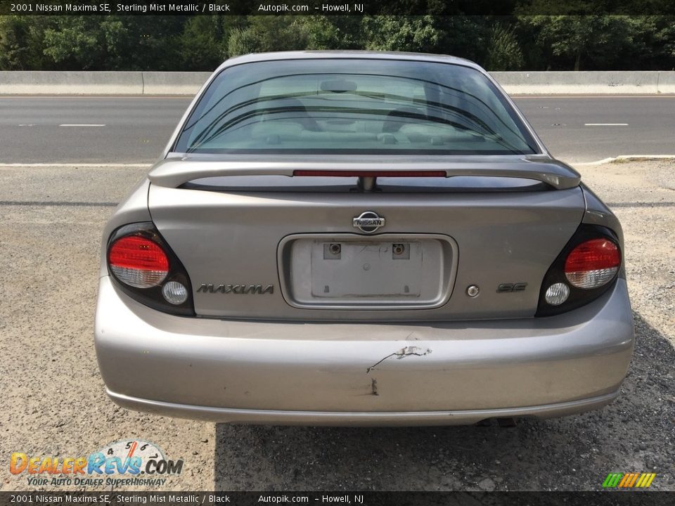 2001 Nissan Maxima SE Sterling Mist Metallic / Black Photo #5