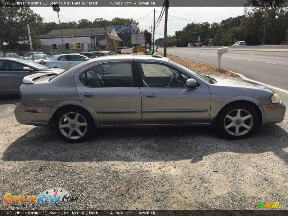 2001 Nissan Maxima SE Sterling Mist Metallic / Black Photo #7