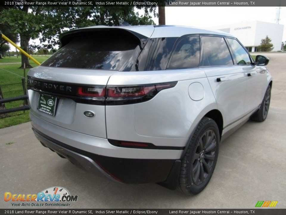 2018 Land Rover Range Rover Velar R Dynamic SE Indus Silver Metallic / Eclipse/Ebony Photo #7
