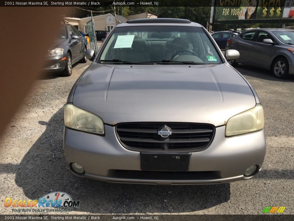 2001 Nissan Maxima SE Sterling Mist Metallic / Black Photo #9
