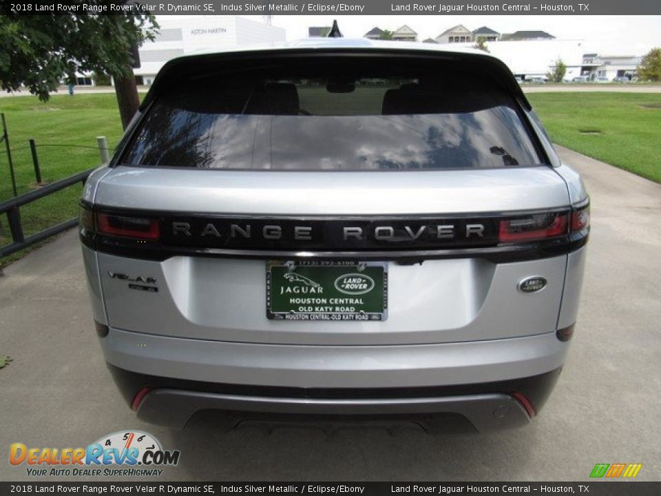 2018 Land Rover Range Rover Velar R Dynamic SE Indus Silver Metallic / Eclipse/Ebony Photo #8