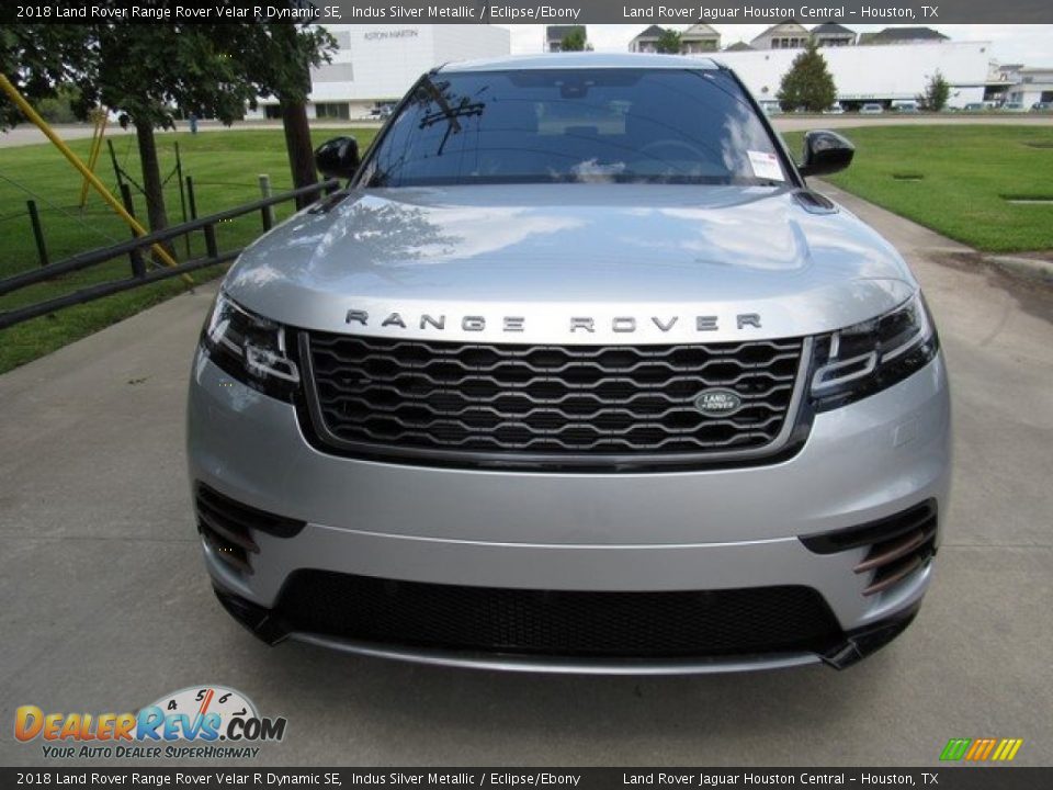 2018 Land Rover Range Rover Velar R Dynamic SE Indus Silver Metallic / Eclipse/Ebony Photo #9