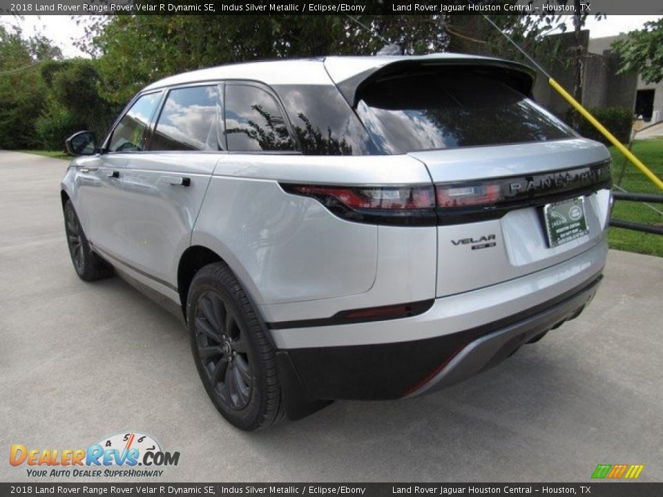 2018 Land Rover Range Rover Velar R Dynamic SE Indus Silver Metallic / Eclipse/Ebony Photo #12
