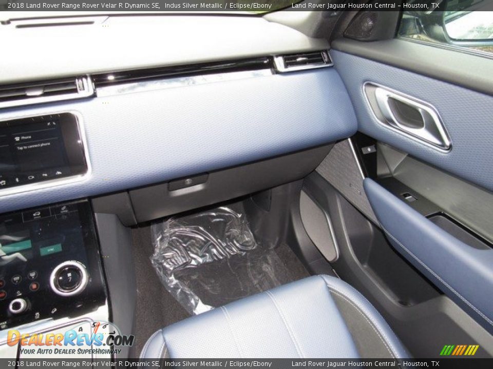 2018 Land Rover Range Rover Velar R Dynamic SE Indus Silver Metallic / Eclipse/Ebony Photo #14