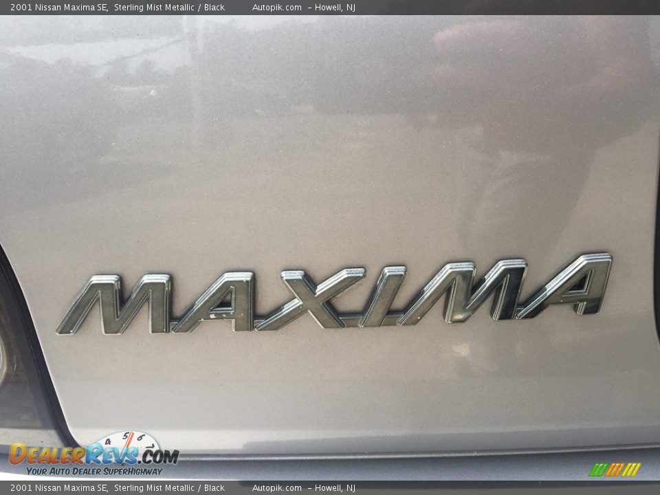 2001 Nissan Maxima SE Sterling Mist Metallic / Black Photo #16