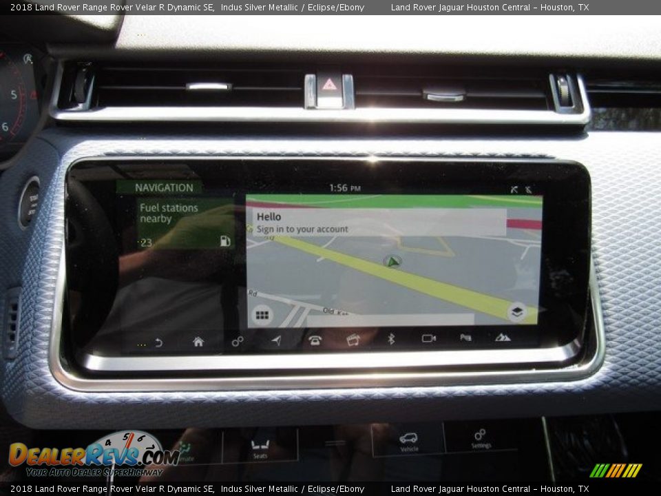 2018 Land Rover Range Rover Velar R Dynamic SE Indus Silver Metallic / Eclipse/Ebony Photo #20