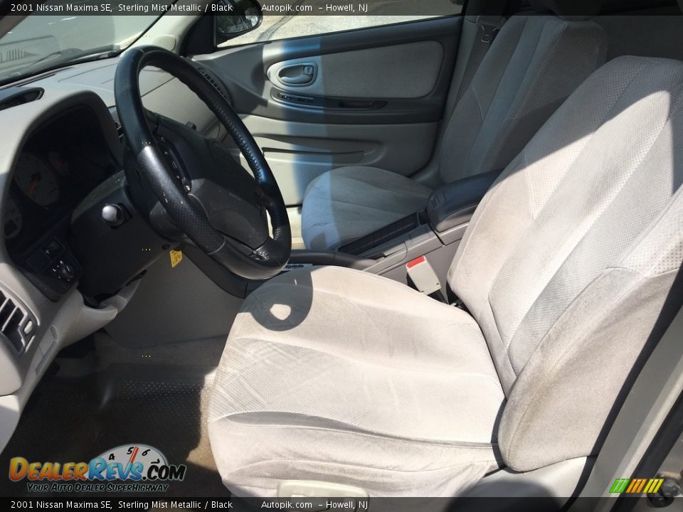 2001 Nissan Maxima SE Sterling Mist Metallic / Black Photo #18