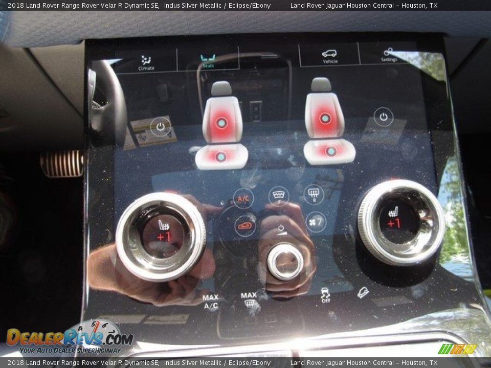 2018 Land Rover Range Rover Velar R Dynamic SE Indus Silver Metallic / Eclipse/Ebony Photo #22