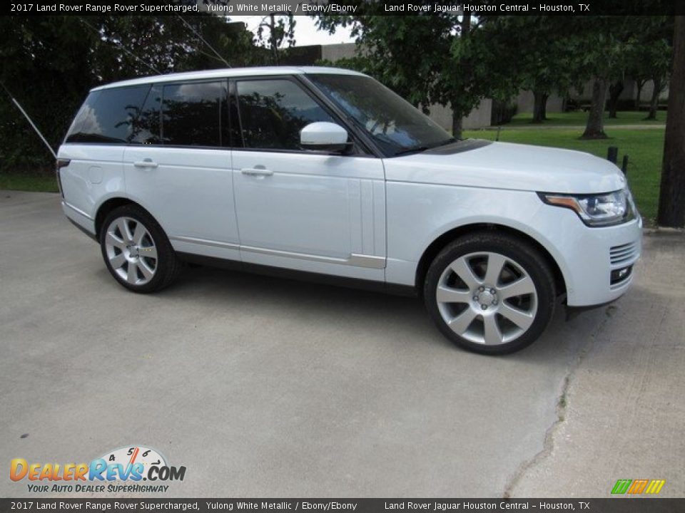 2017 Land Rover Range Rover Supercharged Yulong White Metallic / Ebony/Ebony Photo #1