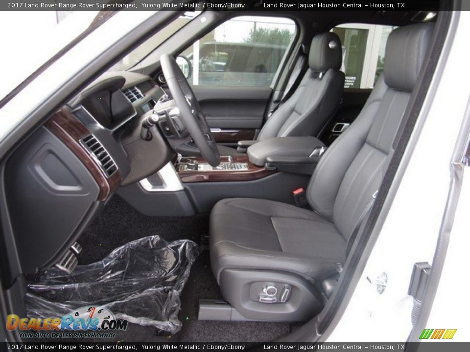 2017 Land Rover Range Rover Supercharged Yulong White Metallic / Ebony/Ebony Photo #3