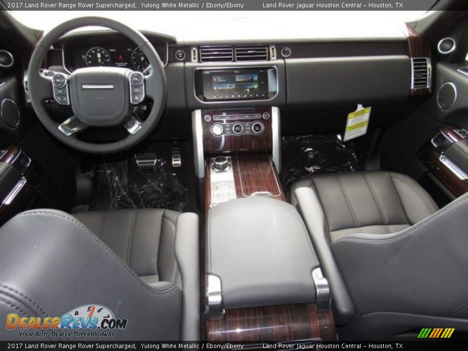 2017 Land Rover Range Rover Supercharged Yulong White Metallic / Ebony/Ebony Photo #4