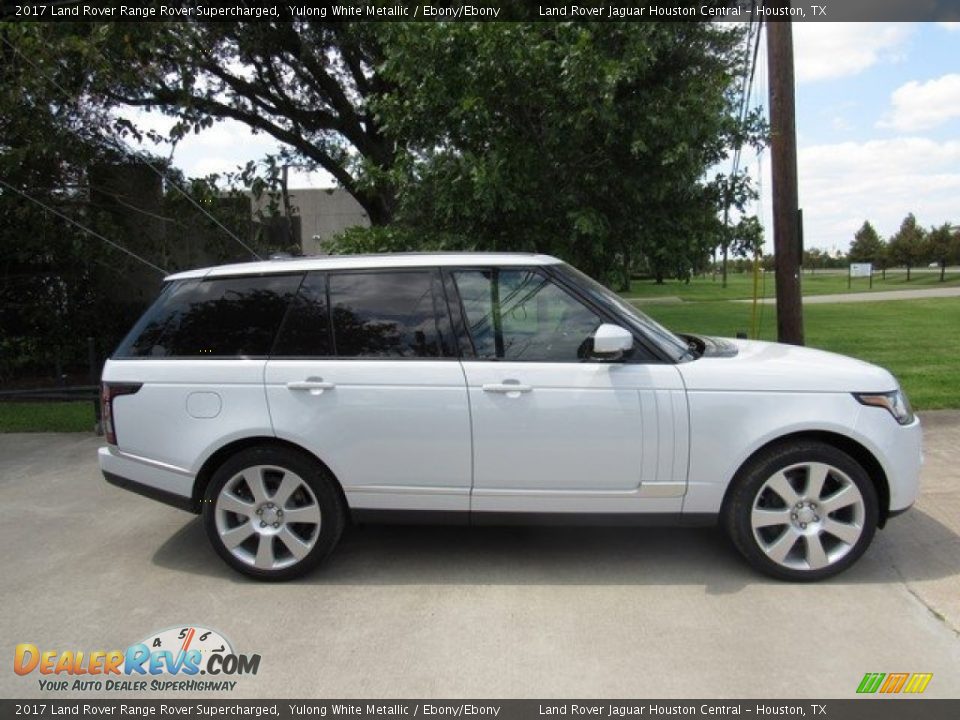 2017 Land Rover Range Rover Supercharged Yulong White Metallic / Ebony/Ebony Photo #6