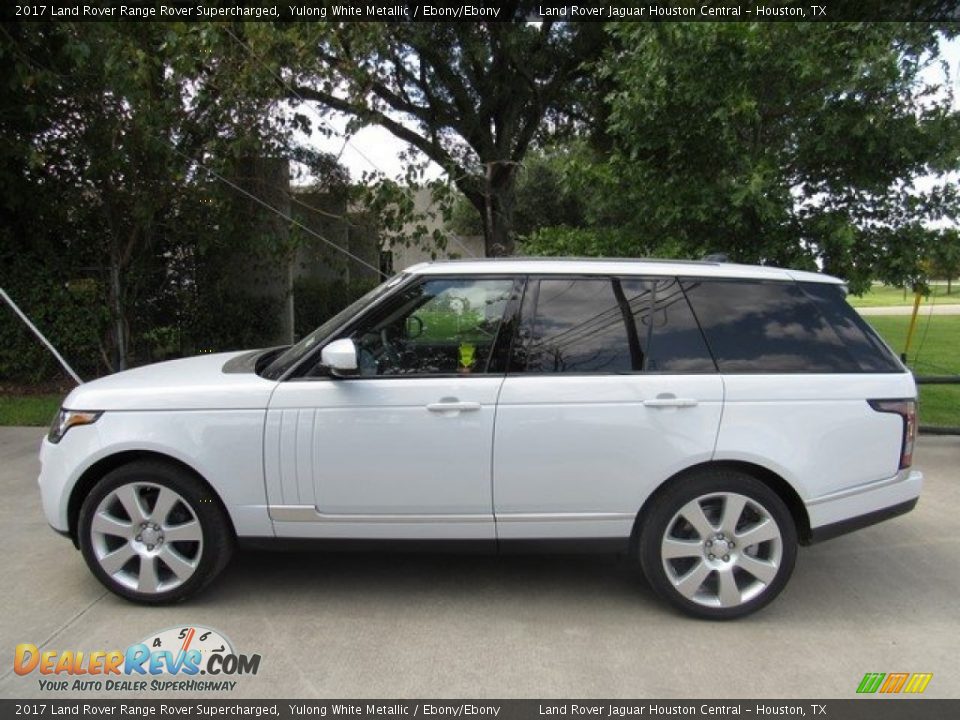 2017 Land Rover Range Rover Supercharged Yulong White Metallic / Ebony/Ebony Photo #11