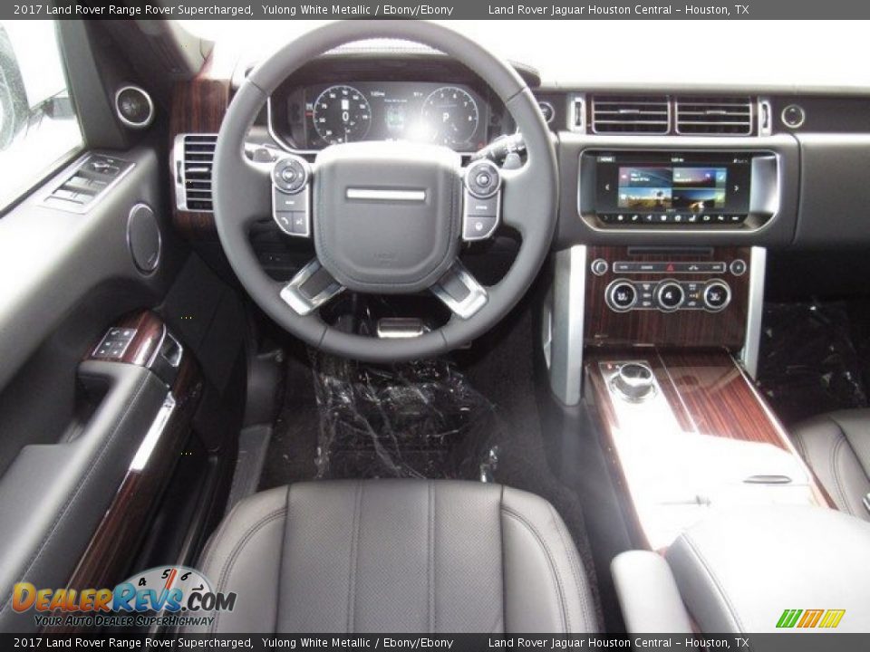 2017 Land Rover Range Rover Supercharged Yulong White Metallic / Ebony/Ebony Photo #13
