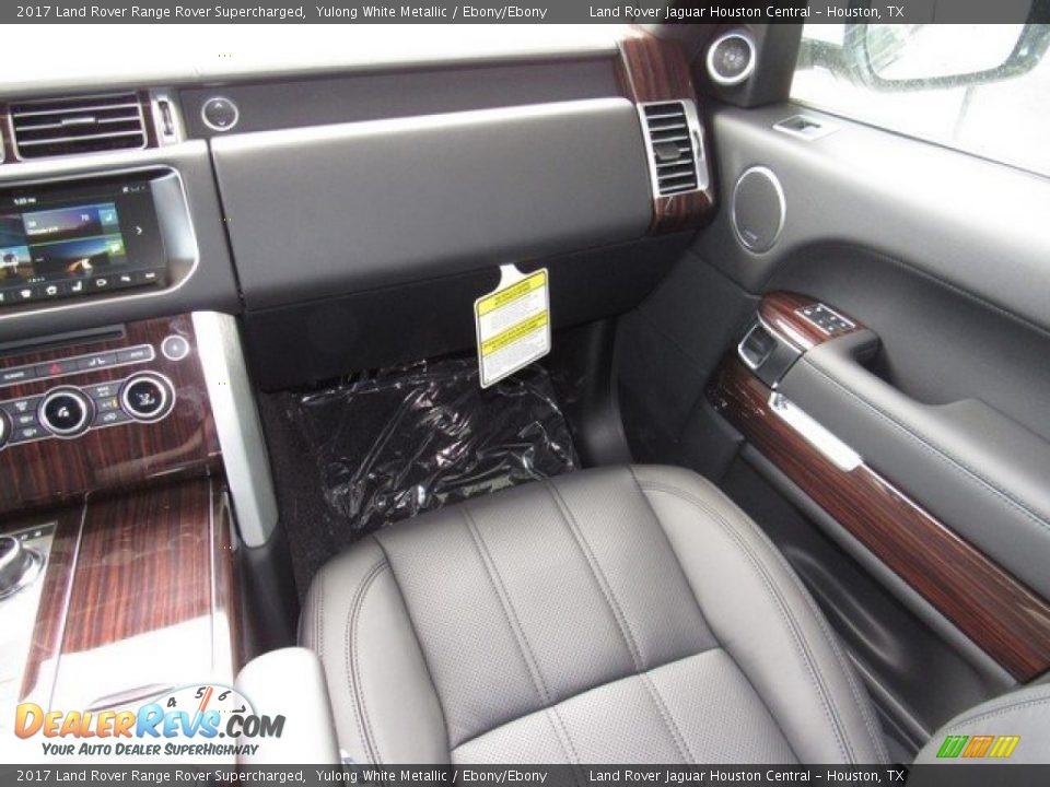 2017 Land Rover Range Rover Supercharged Yulong White Metallic / Ebony/Ebony Photo #14
