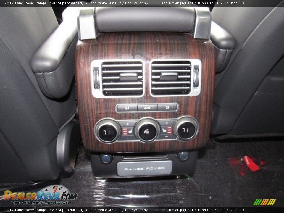 2017 Land Rover Range Rover Supercharged Yulong White Metallic / Ebony/Ebony Photo #15