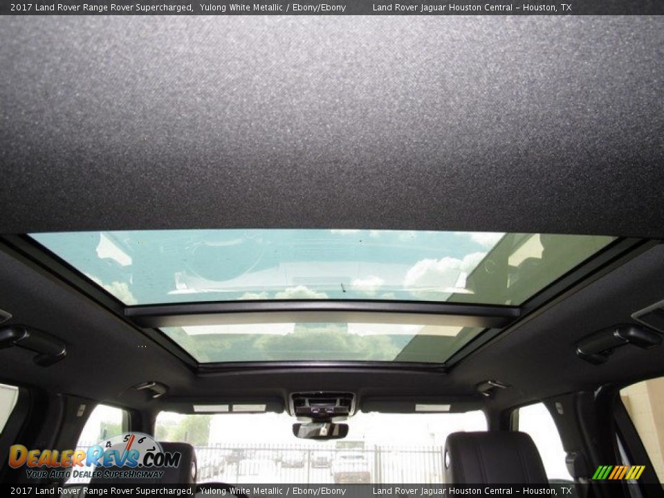 2017 Land Rover Range Rover Supercharged Yulong White Metallic / Ebony/Ebony Photo #17
