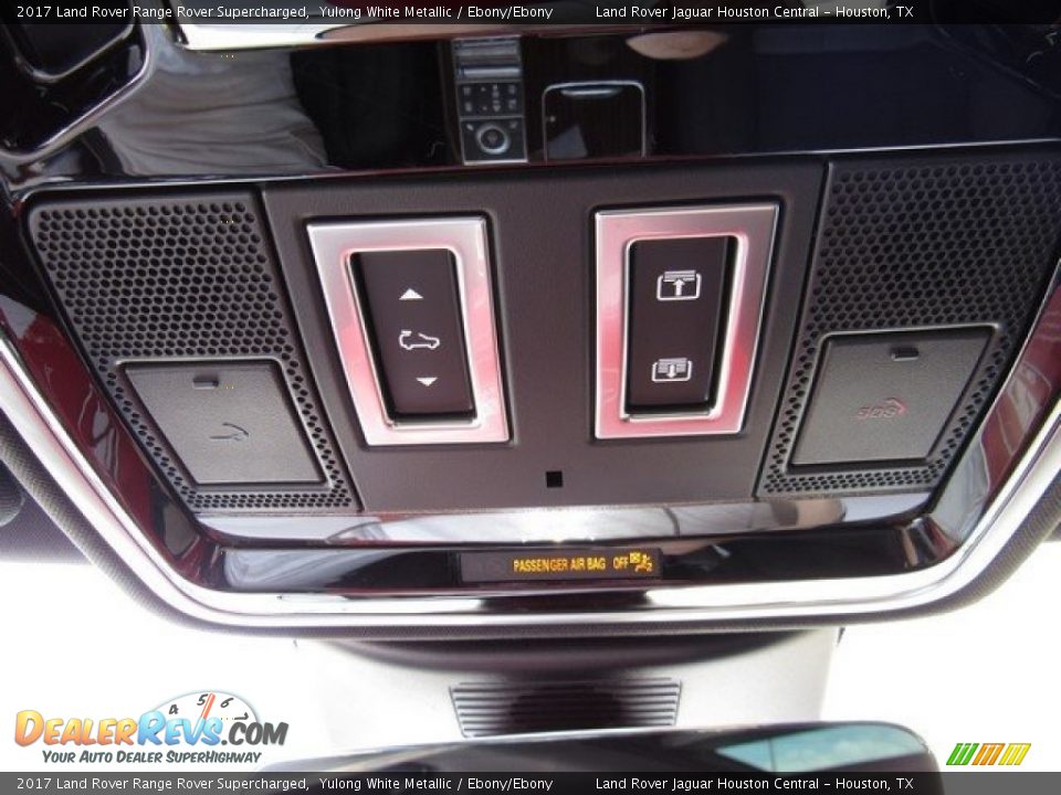 2017 Land Rover Range Rover Supercharged Yulong White Metallic / Ebony/Ebony Photo #23