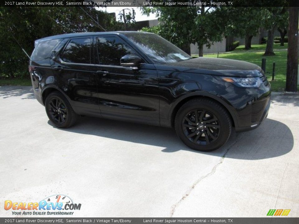 2017 Land Rover Discovery HSE Santorini Black / Vintage Tan/Ebony Photo #1
