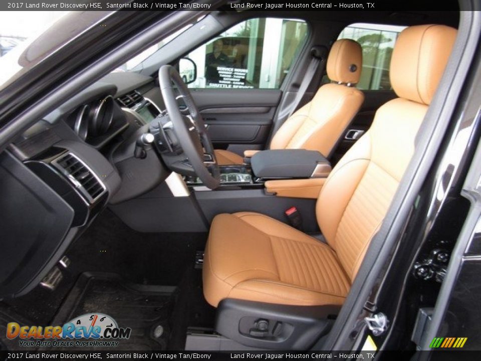 2017 Land Rover Discovery HSE Santorini Black / Vintage Tan/Ebony Photo #3