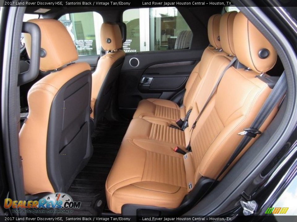 2017 Land Rover Discovery HSE Santorini Black / Vintage Tan/Ebony Photo #5