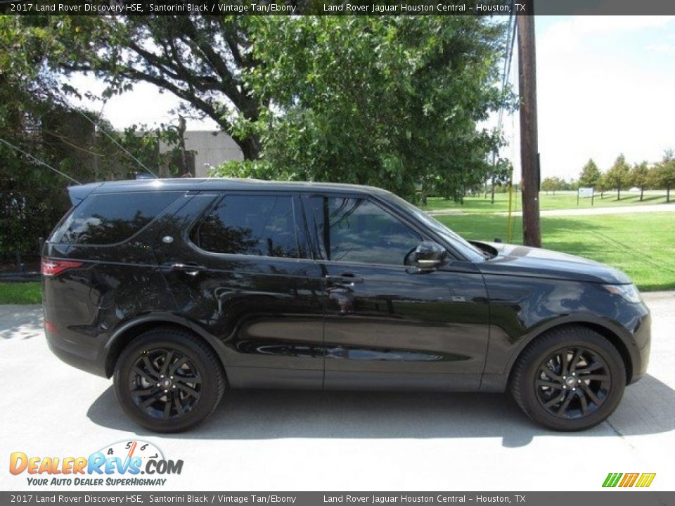 2017 Land Rover Discovery HSE Santorini Black / Vintage Tan/Ebony Photo #6