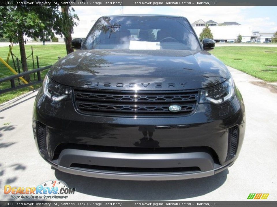 2017 Land Rover Discovery HSE Santorini Black / Vintage Tan/Ebony Photo #9