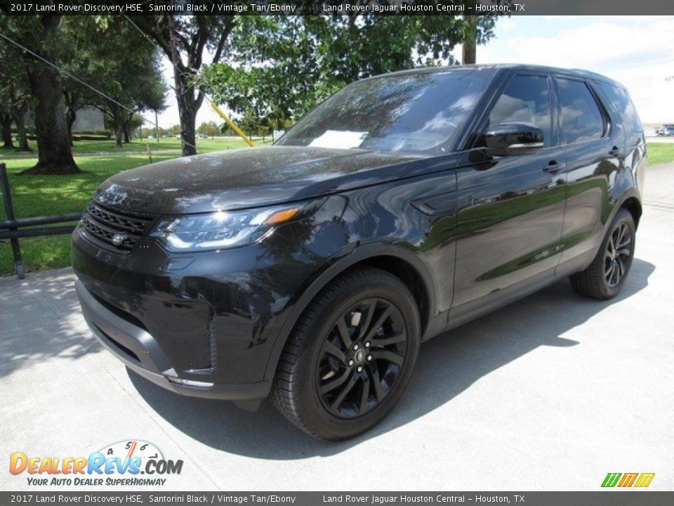 2017 Land Rover Discovery HSE Santorini Black / Vintage Tan/Ebony Photo #10