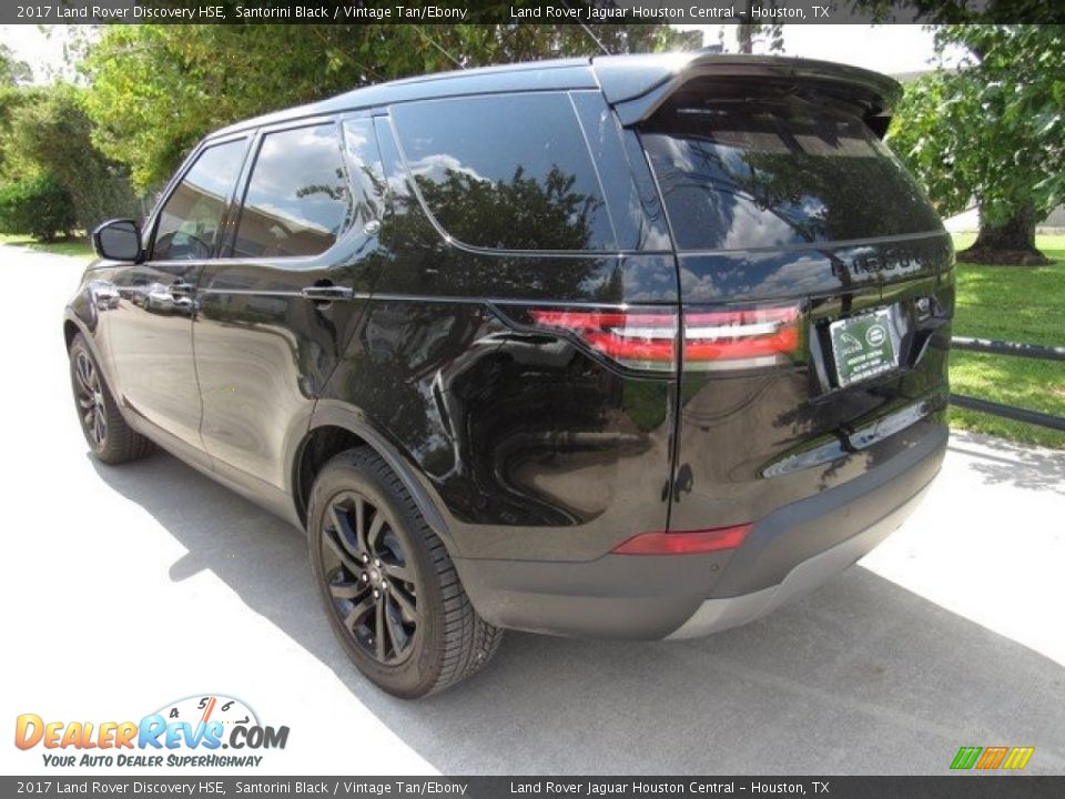 2017 Land Rover Discovery HSE Santorini Black / Vintage Tan/Ebony Photo #12