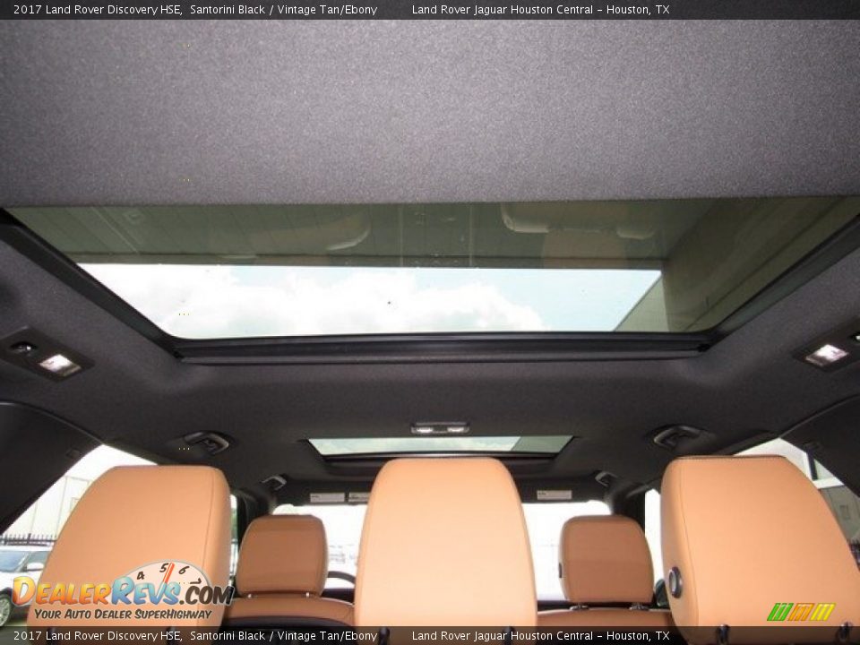 2017 Land Rover Discovery HSE Santorini Black / Vintage Tan/Ebony Photo #17