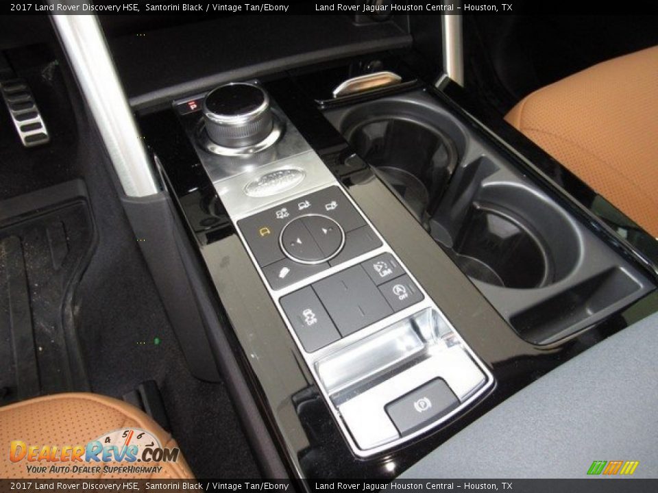 2017 Land Rover Discovery HSE Santorini Black / Vintage Tan/Ebony Photo #19