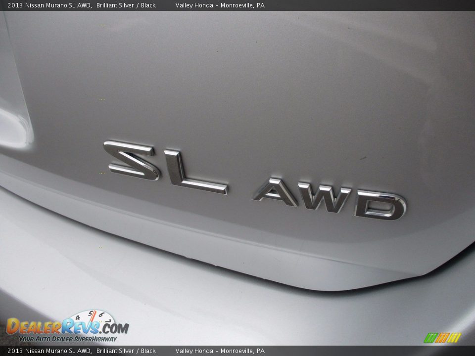 2013 Nissan Murano SL AWD Brilliant Silver / Black Photo #6