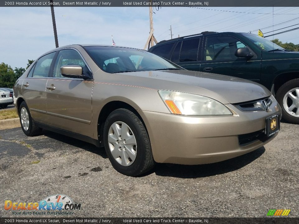 2003 Honda Accord LX Sedan Desert Mist Metallic / Ivory Photo #1