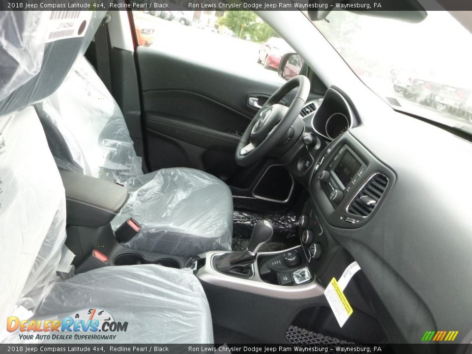 2018 Jeep Compass Latitude 4x4 Redline Pearl / Black Photo #10