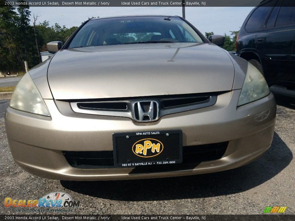 2003 Honda Accord LX Sedan Desert Mist Metallic / Ivory Photo #4