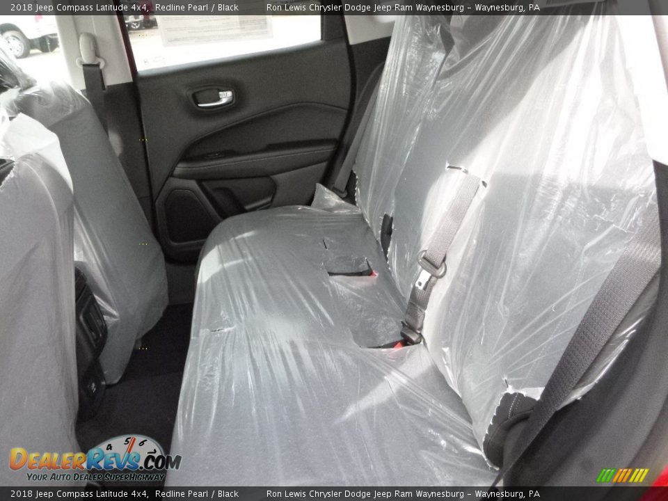 2018 Jeep Compass Latitude 4x4 Redline Pearl / Black Photo #13