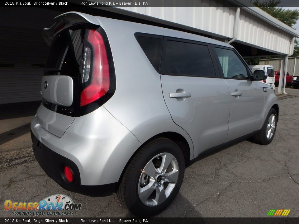 2018 Kia Soul Bright Silver / Black Photo #2