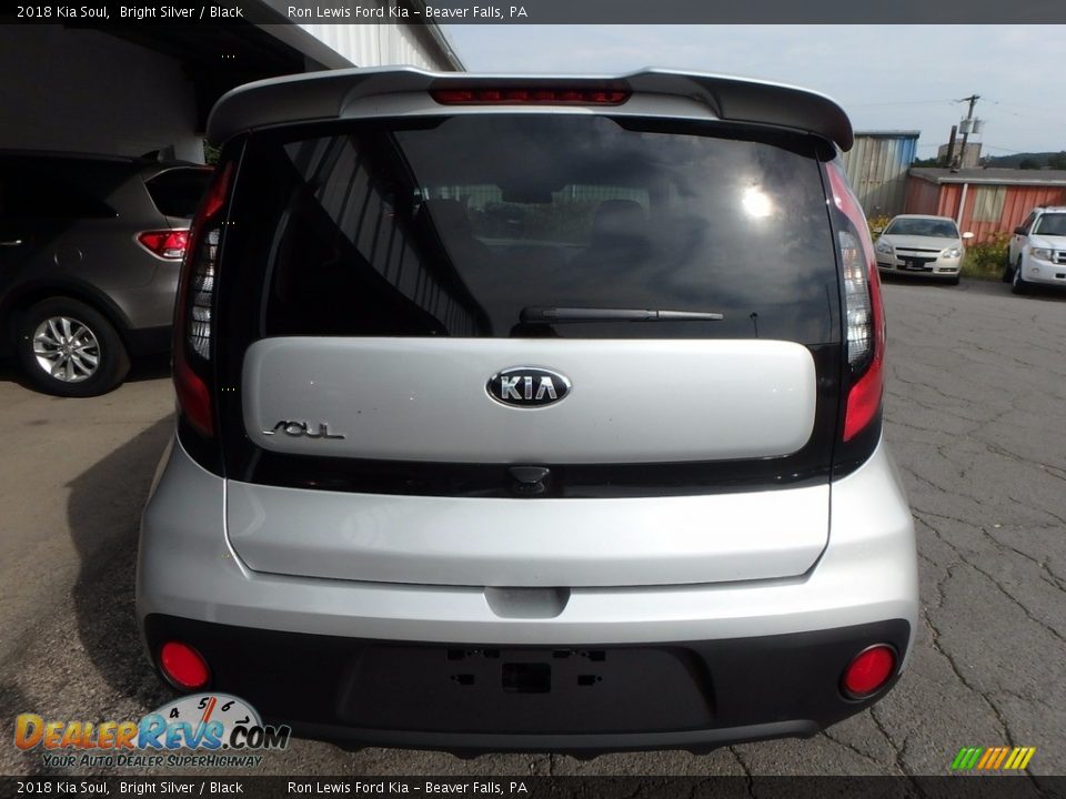 2018 Kia Soul Bright Silver / Black Photo #3